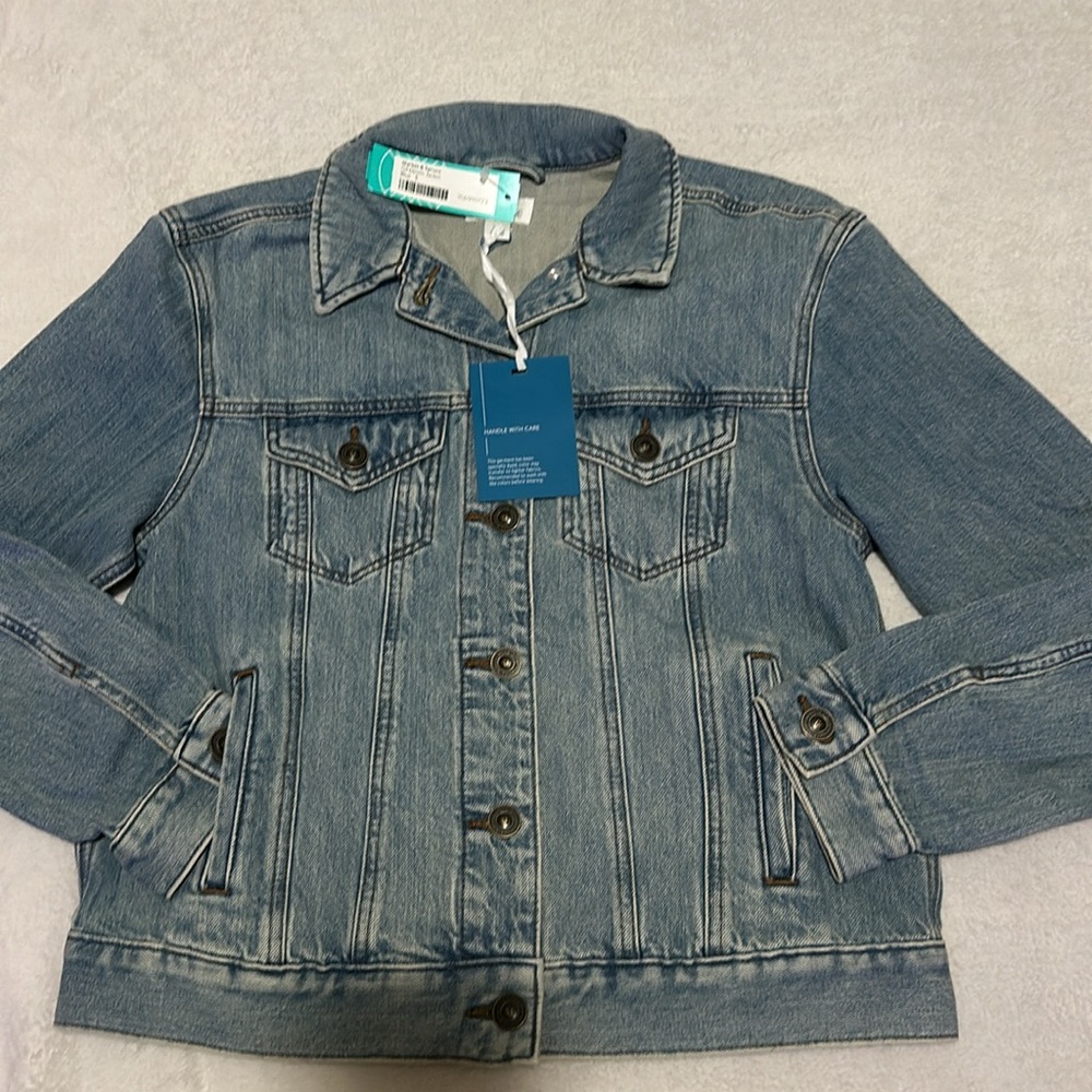 Market & Spruce Blue Denim Jacket